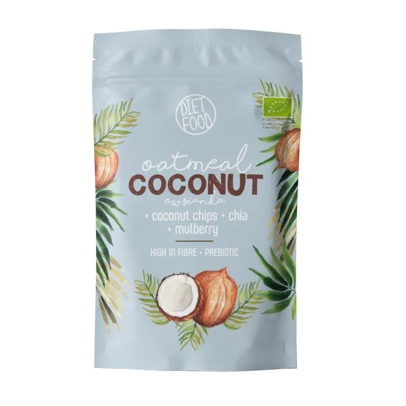 DIET FOOD - БИО ОВЕСЕНИ ЯДКИ С КАКАО И ПРЕБИОТИК - 200 г