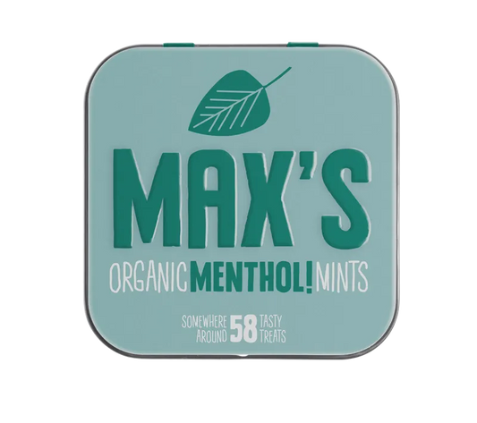 MAX'S MINTS - БИО МЕНТОВИ БОНБОНИ - 70 г