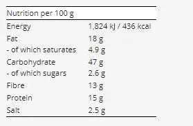 PURAL - БИО ПРЪЧИЦИ ГРИЗИНИ С ДОМАТИ И ЕМЕНТАЛ - 100 г